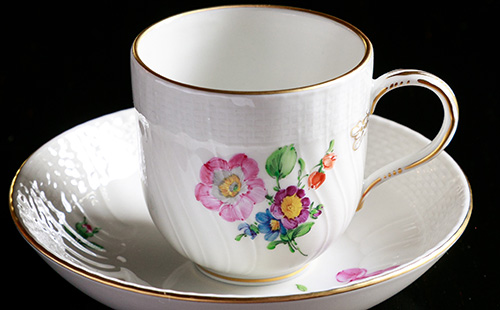 kpmベルリン　カップ&ダブルソーサー KPMベルリンカップ＆ソーサー | クレマチス