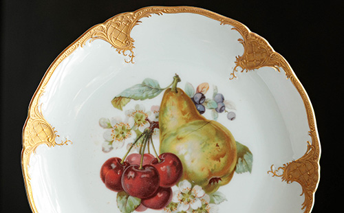 フェルステンベルク窯プレート | クレマチス